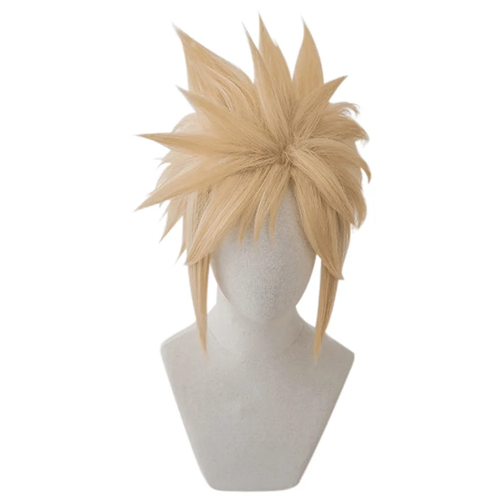 Final Fantasy VII Rebirth Cloud Strife Blue and Black Combat Suit Set Cosplay Costume Outfits Halloween Carnival Suit