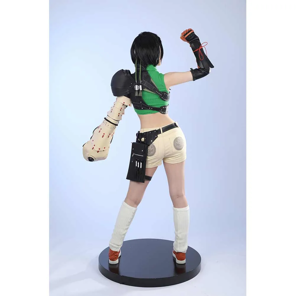 Final Fantasy VII Yuffie Kisaragi Game Character Cosplay Costume Outfits Halloween Carnival Suit