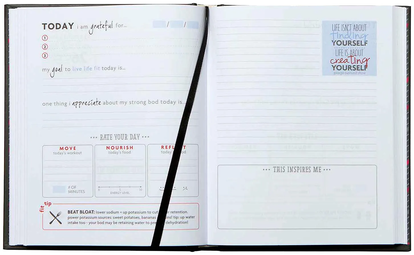 Fitlosophy Goal Getter Fitspiration Journal: 16 Weeks of Guided Fitness Inspiration by Fitlosophy