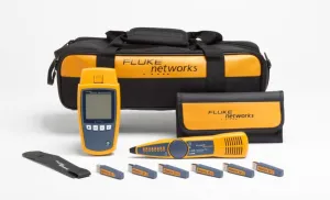 Fluke Networks MS-POE MicroScanner Cable/PoE Professional Kit
