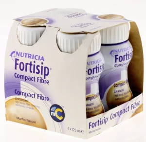 Fortisip Compact Fibre Mocha ( 4 x 125ml)