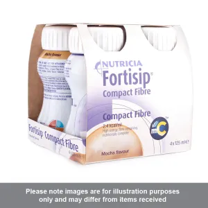 Fortisip Compact Fibre Mocha Flavour (24 Bottles)