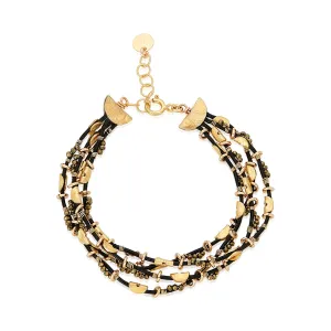 Four Strand Pyrite Bracelet