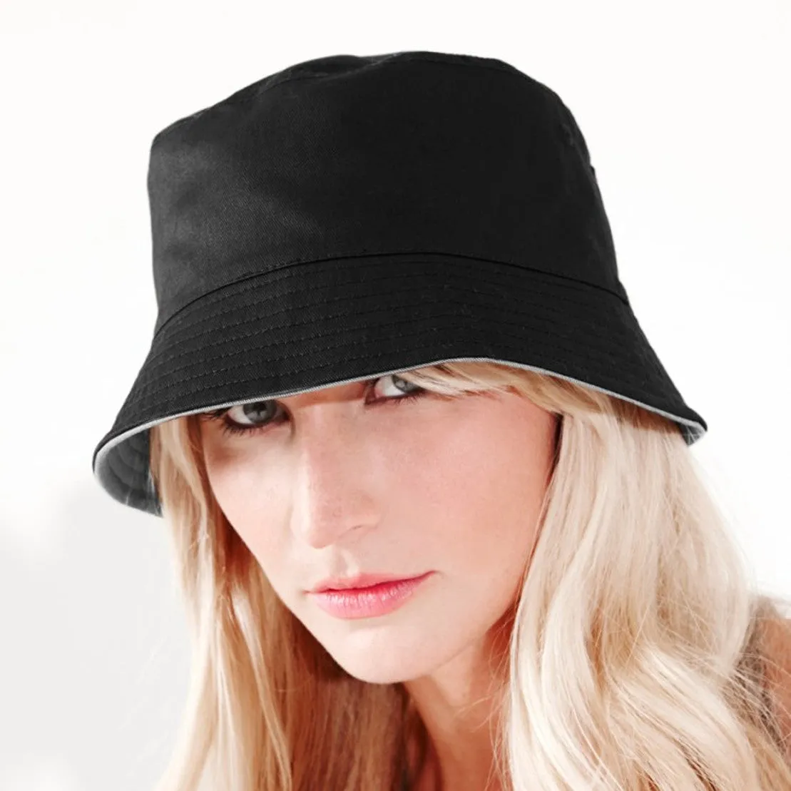 Fra 10 stk. | Reversible Bucket Hat med logo brodering | 3 Farver