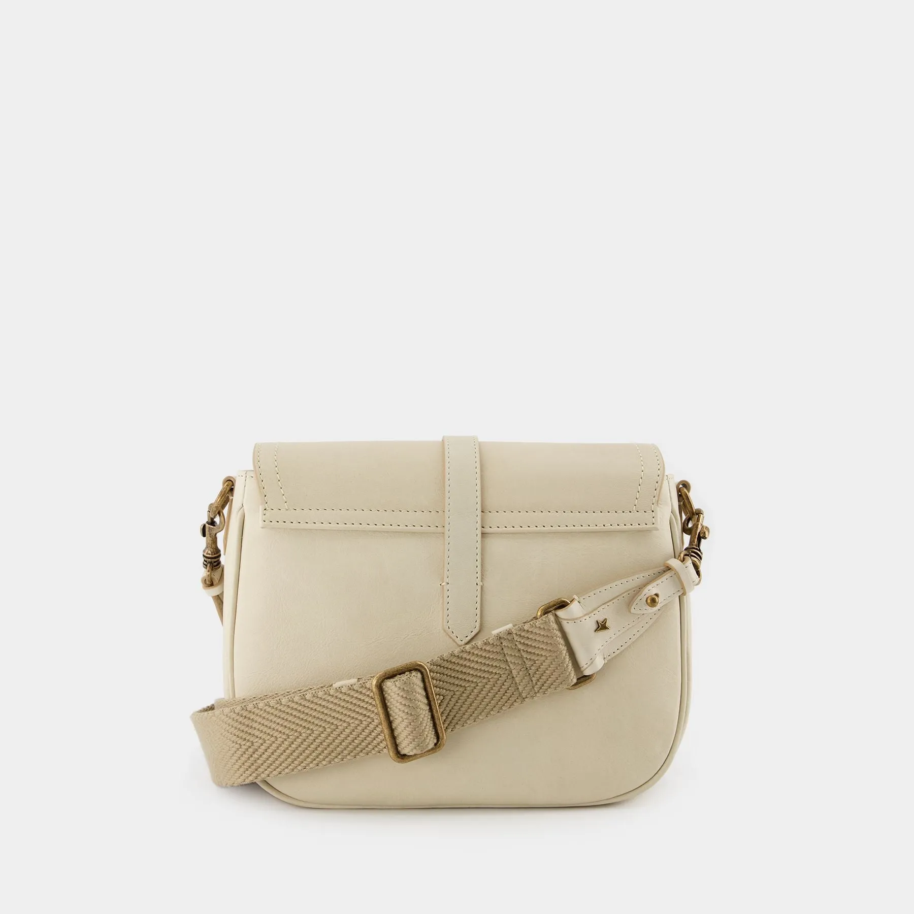Francis Hobo Bag - Golden Goose -  Porcelaine - Leather
