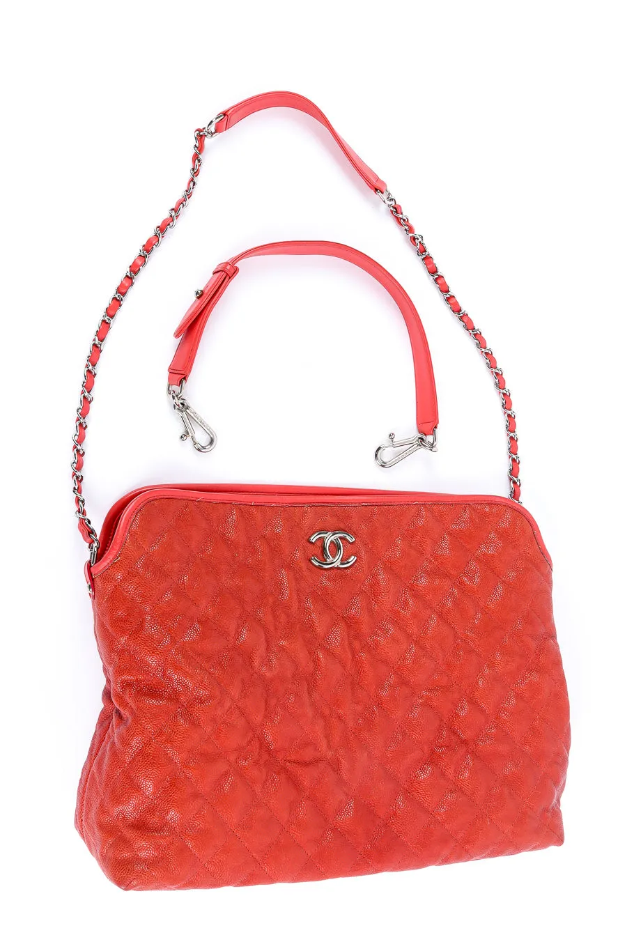 French Riviera Quilted Hobo Bag