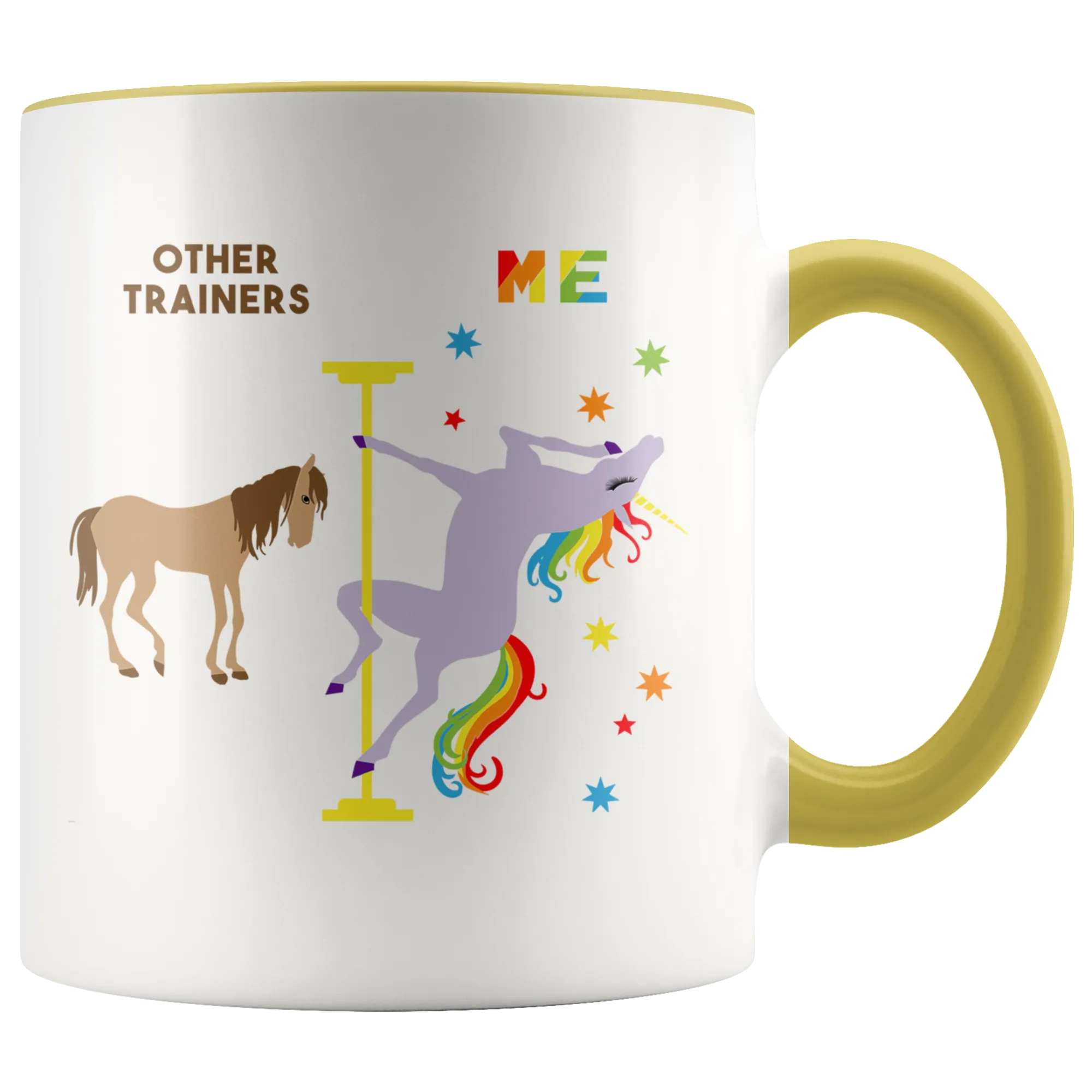Funny Trainer Gift Fitness Trainer Best Personal Trainer Ever Mug Birthday Gift Coffee Cup Pole Dancing Unicorn
