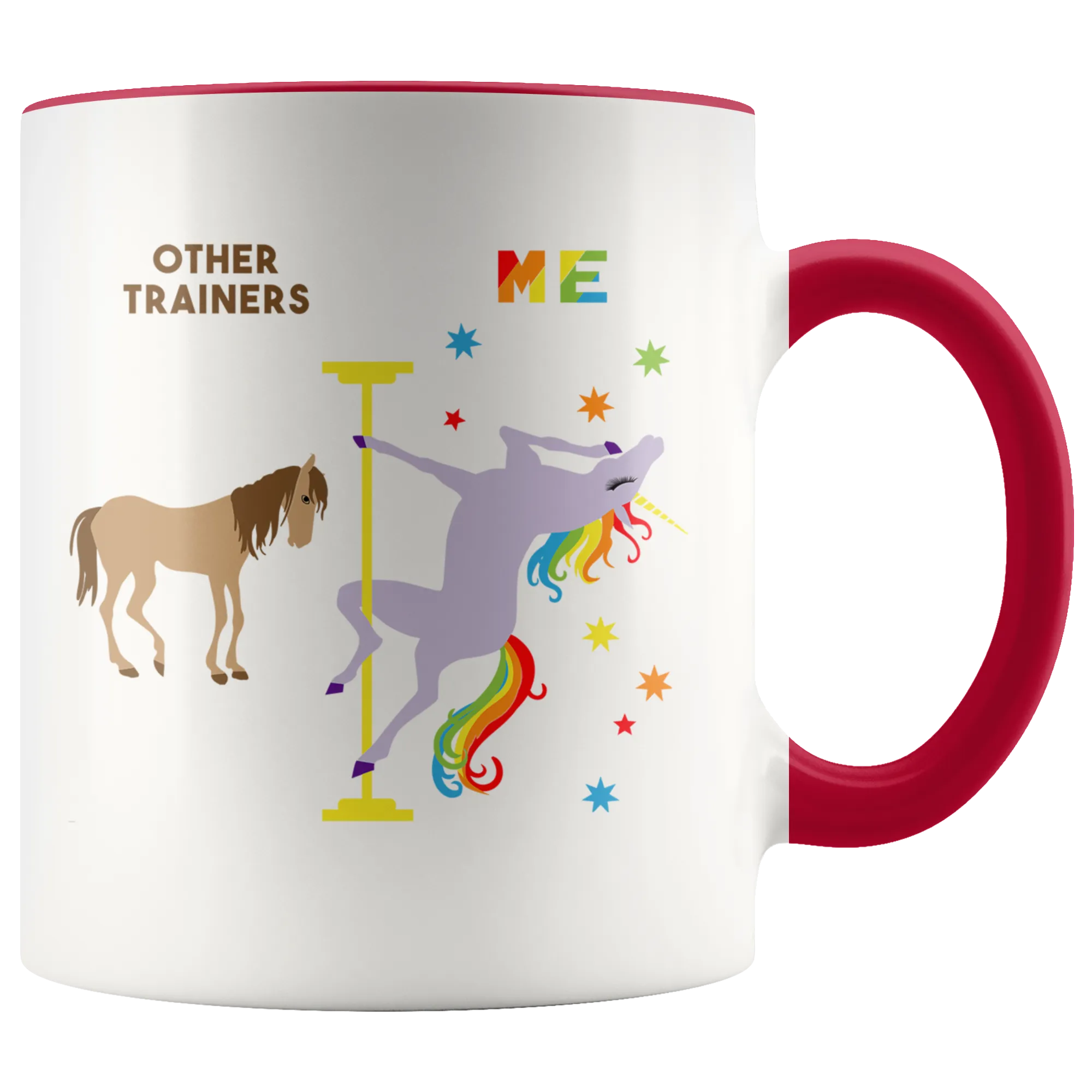 Funny Trainer Gift Fitness Trainer Best Personal Trainer Ever Mug Birthday Gift Coffee Cup Pole Dancing Unicorn