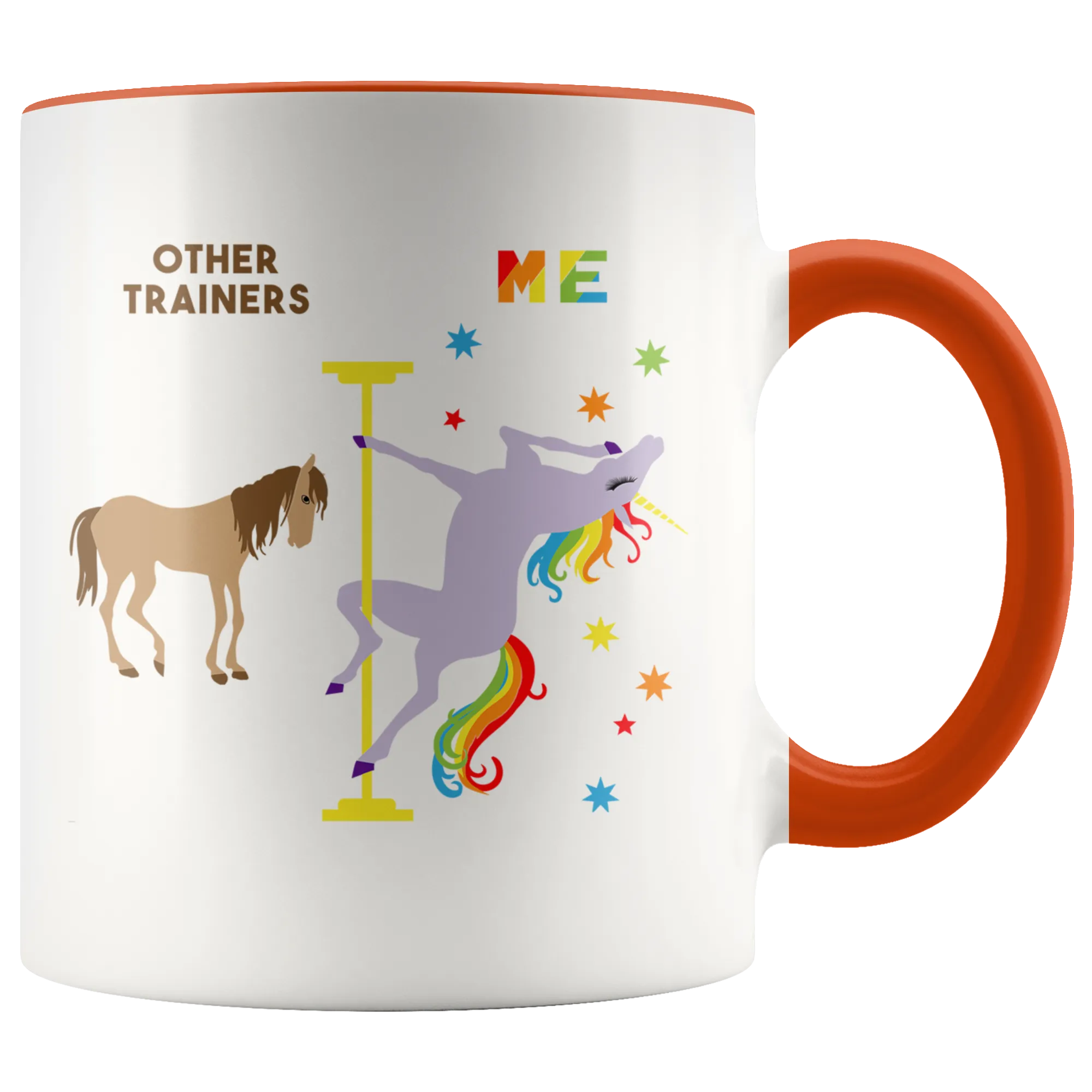 Funny Trainer Gift Fitness Trainer Best Personal Trainer Ever Mug Birthday Gift Coffee Cup Pole Dancing Unicorn