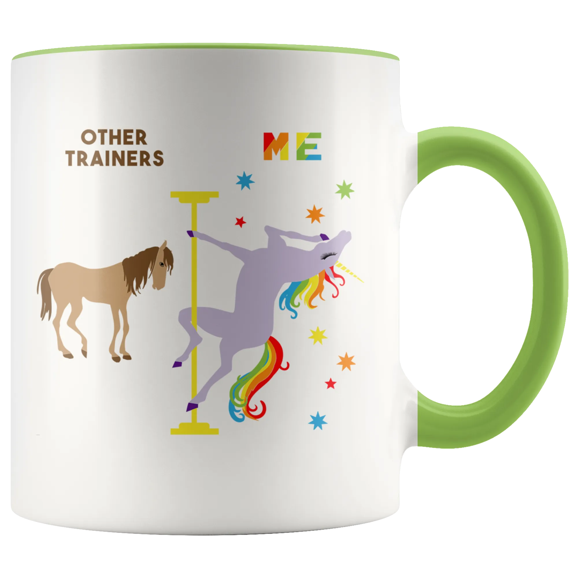 Funny Trainer Gift Fitness Trainer Best Personal Trainer Ever Mug Birthday Gift Coffee Cup Pole Dancing Unicorn