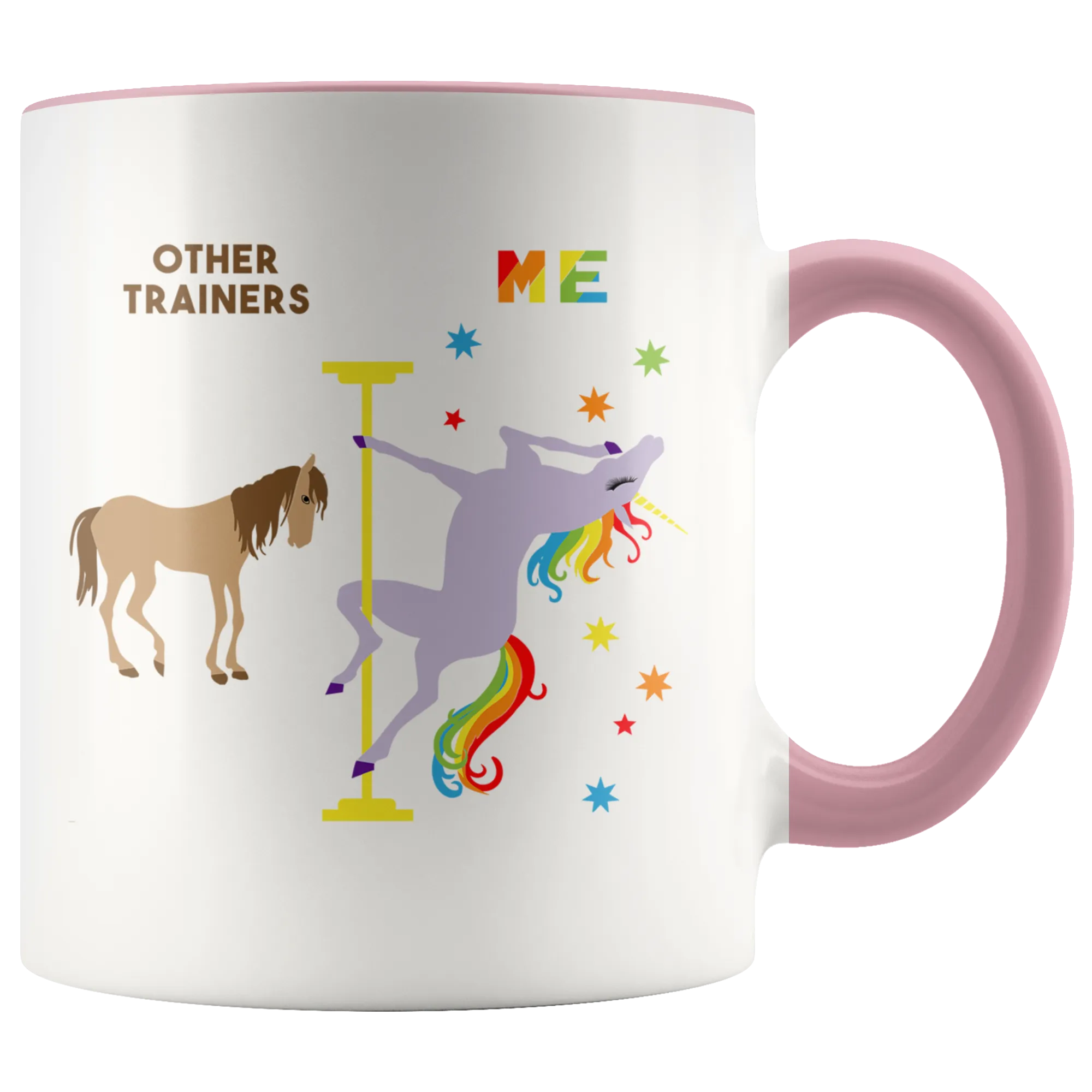 Funny Trainer Gift Fitness Trainer Best Personal Trainer Ever Mug Birthday Gift Coffee Cup Pole Dancing Unicorn