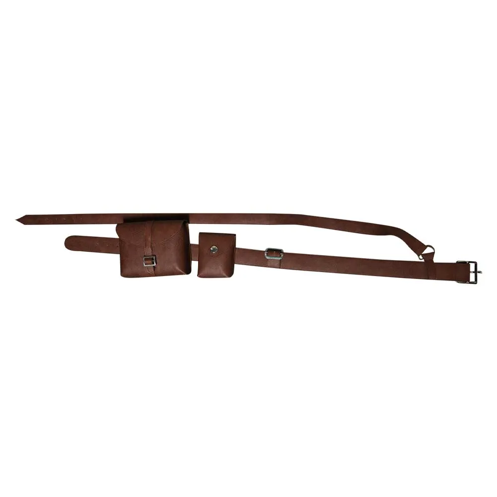 Furiosa: A Mad Max Saga Brown Leather Pack Set Cosplay Costume Outfits Halloween Carnival Suit