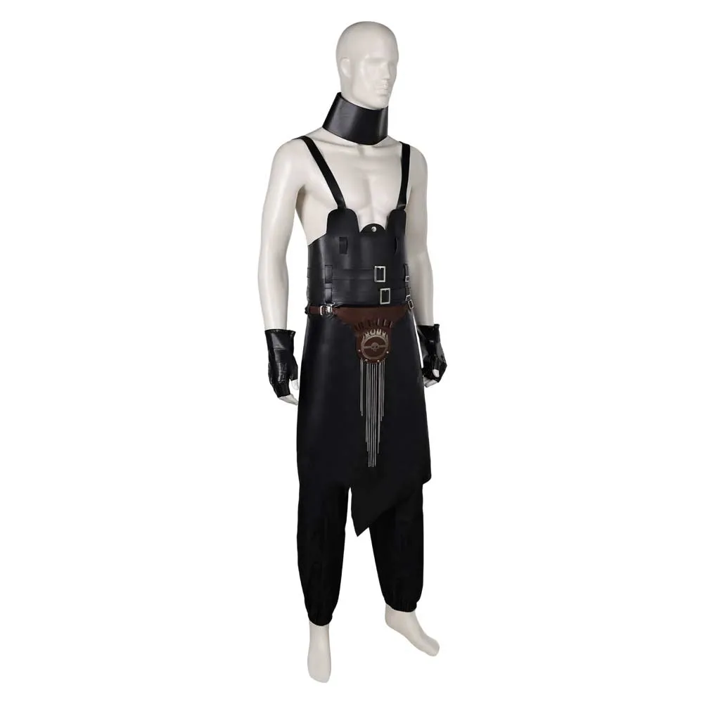 Furiosa: A Mad Max Saga Rictus Erectus Black Set Cosplay Costume Outfits Halloween Carnival Suit