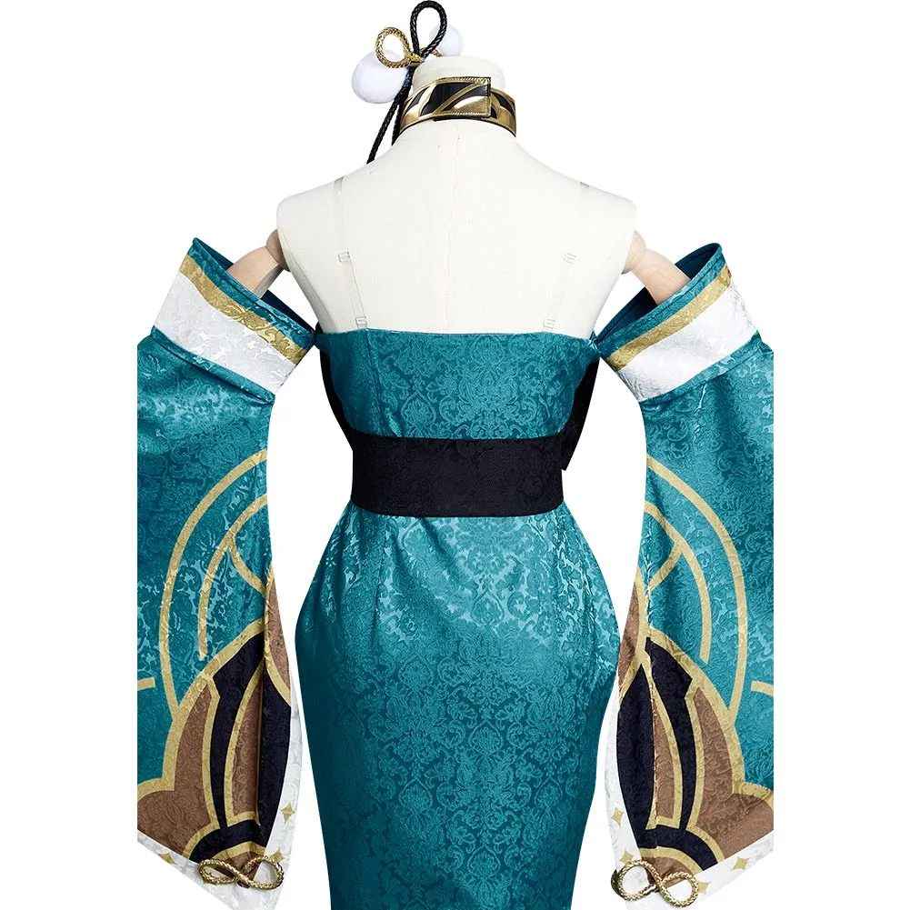 Genshin Impact Ms Hina/Gorou Outfits Cosplay Costume Halloween Carnival Suit