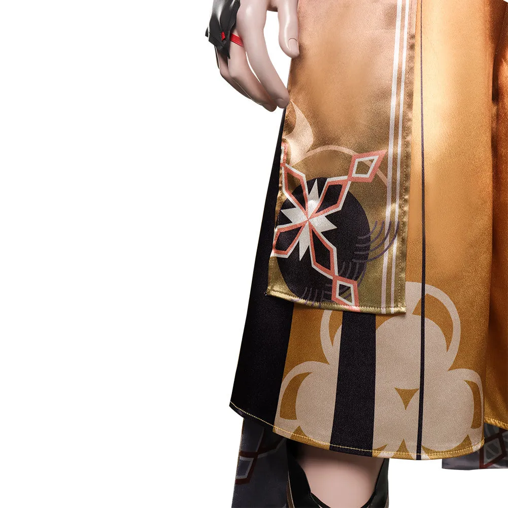Genshin Impact Shikanoin Heizou Cosplay Costume Coat Pants Outfits Halloween Carnival Suit