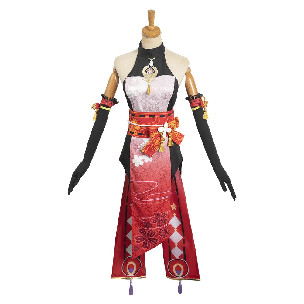 Genshin Impact Yae Miko Cosplay Costume Outfits Halloween Carnival Suit