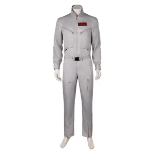 Ghostbusters Dr.Peter Venkman Grey Uniform Cosplay Costume Outfits Halloween Carnival Suit