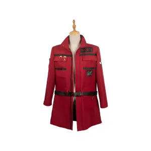 Ghostbusters Phoebe Spengler Red Jacket Cosplay Costume Outfits Halloween Carnival Suit