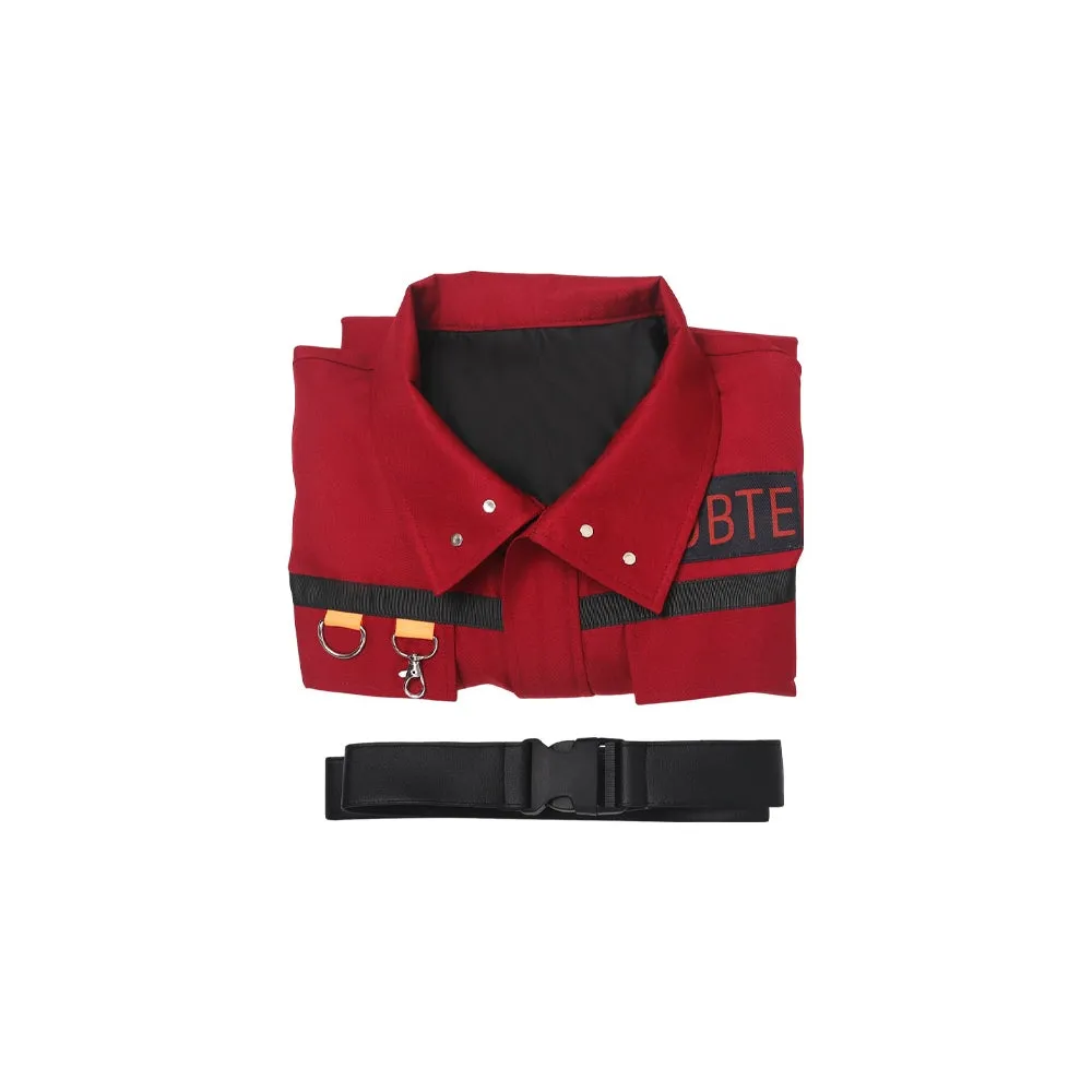 Ghostbusters Phoebe Spengler Red Jacket Cosplay Costume Outfits Halloween Carnival Suit