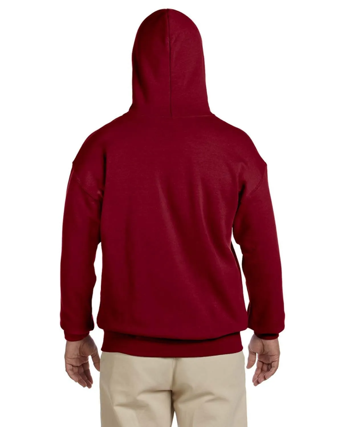 Gildan Lightweight 50/50 Hoodie Sweatshirt | Garnet