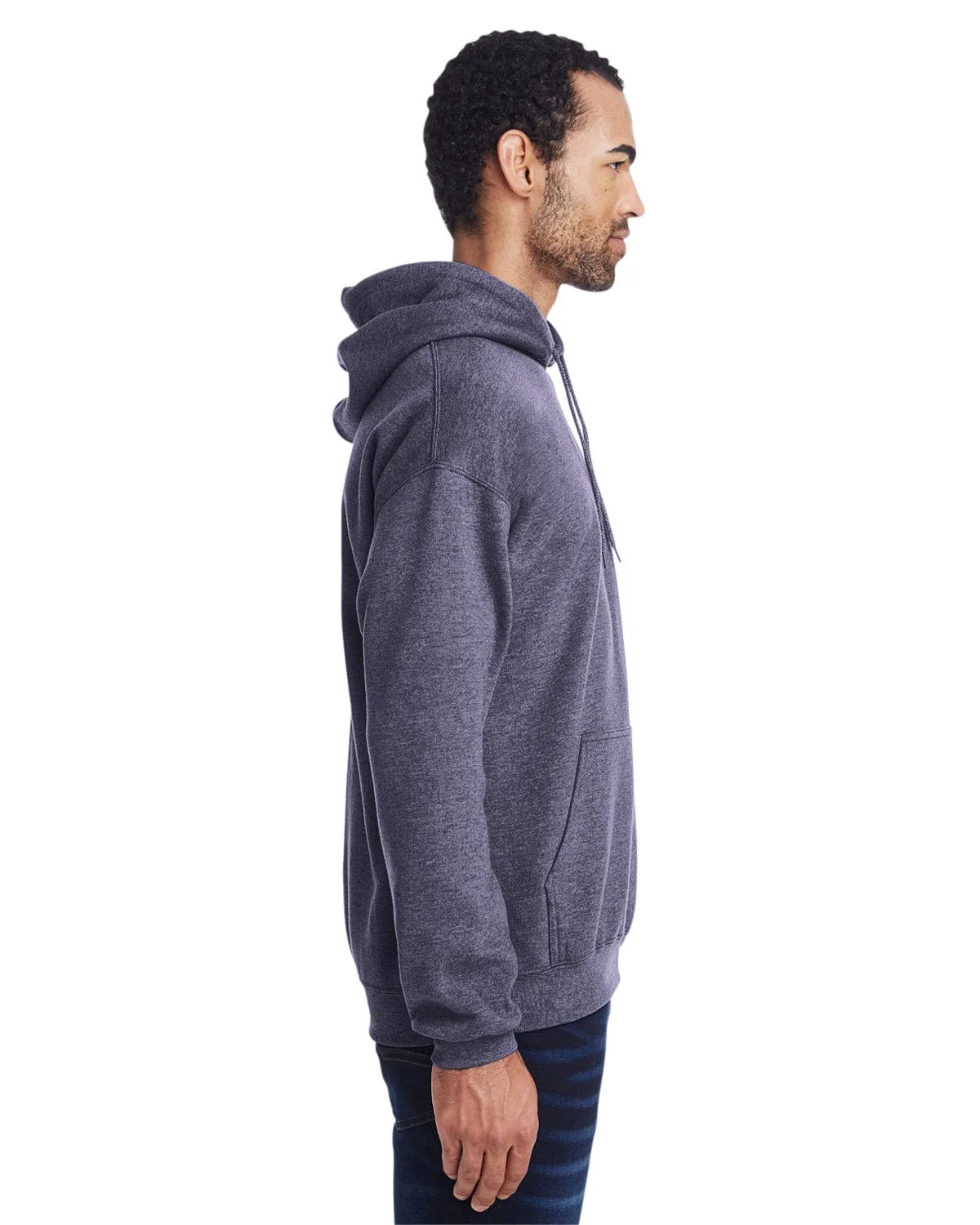 Gildan Lightweight 50/50 Hoodie Sweatshirt | Ht Sprt Drk Navy