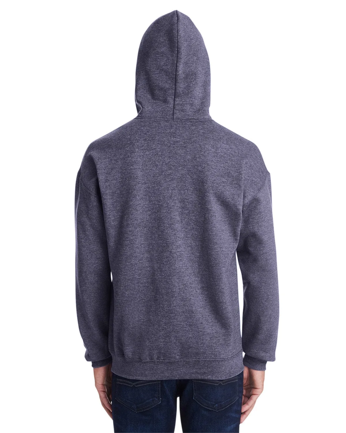 Gildan Lightweight 50/50 Hoodie Sweatshirt | Ht Sprt Drk Navy