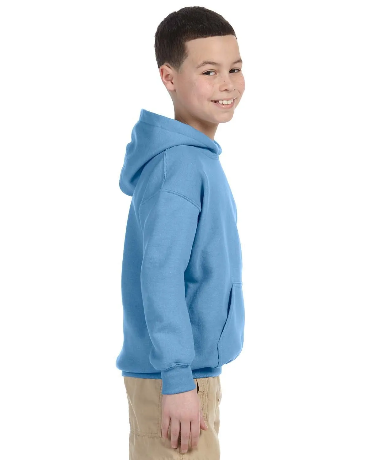 Gildan Youth Lightweight 50/50 Hoodie | Carolina Blue