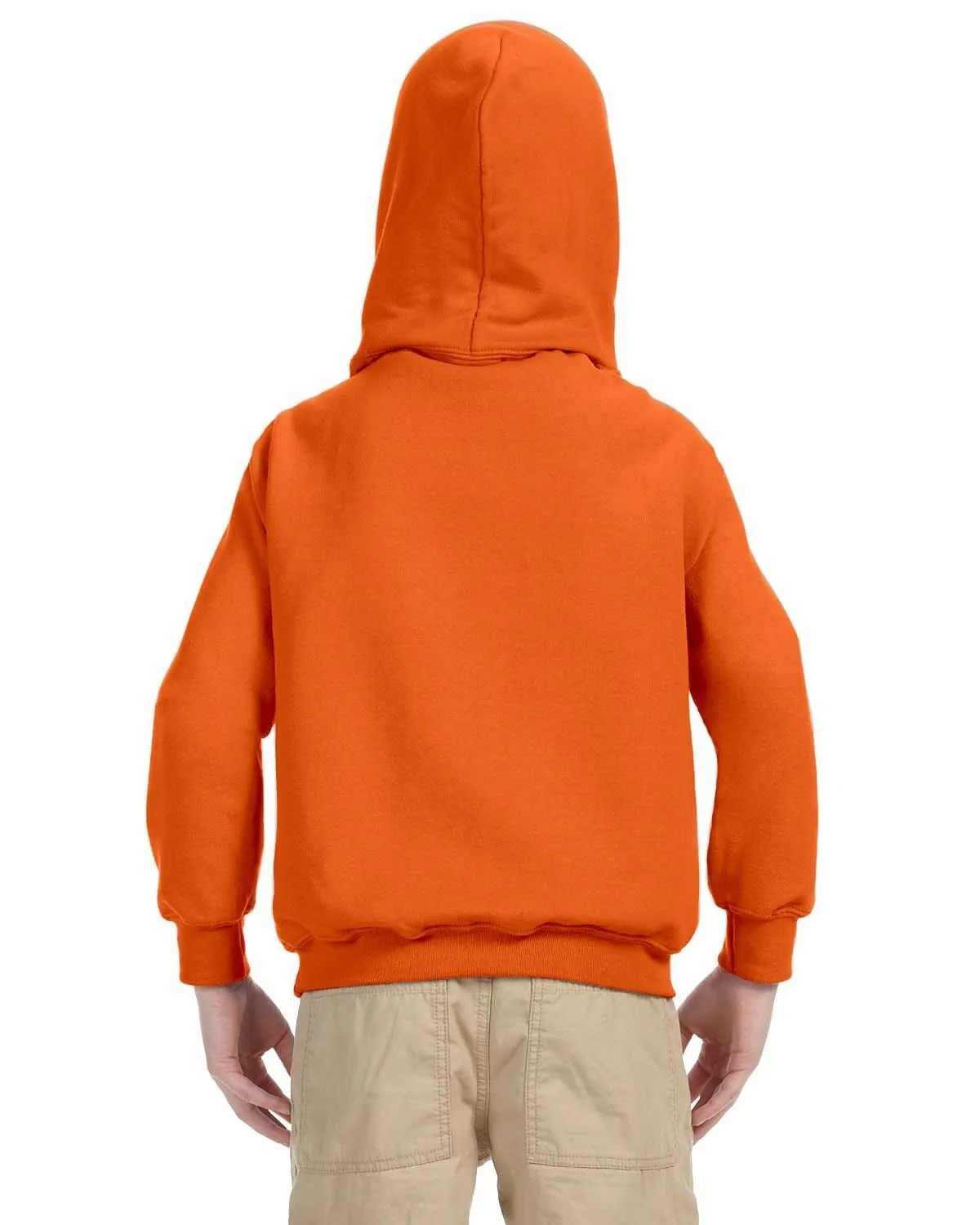 Gildan Youth Lightweight 50/50 Hoodie | Orange