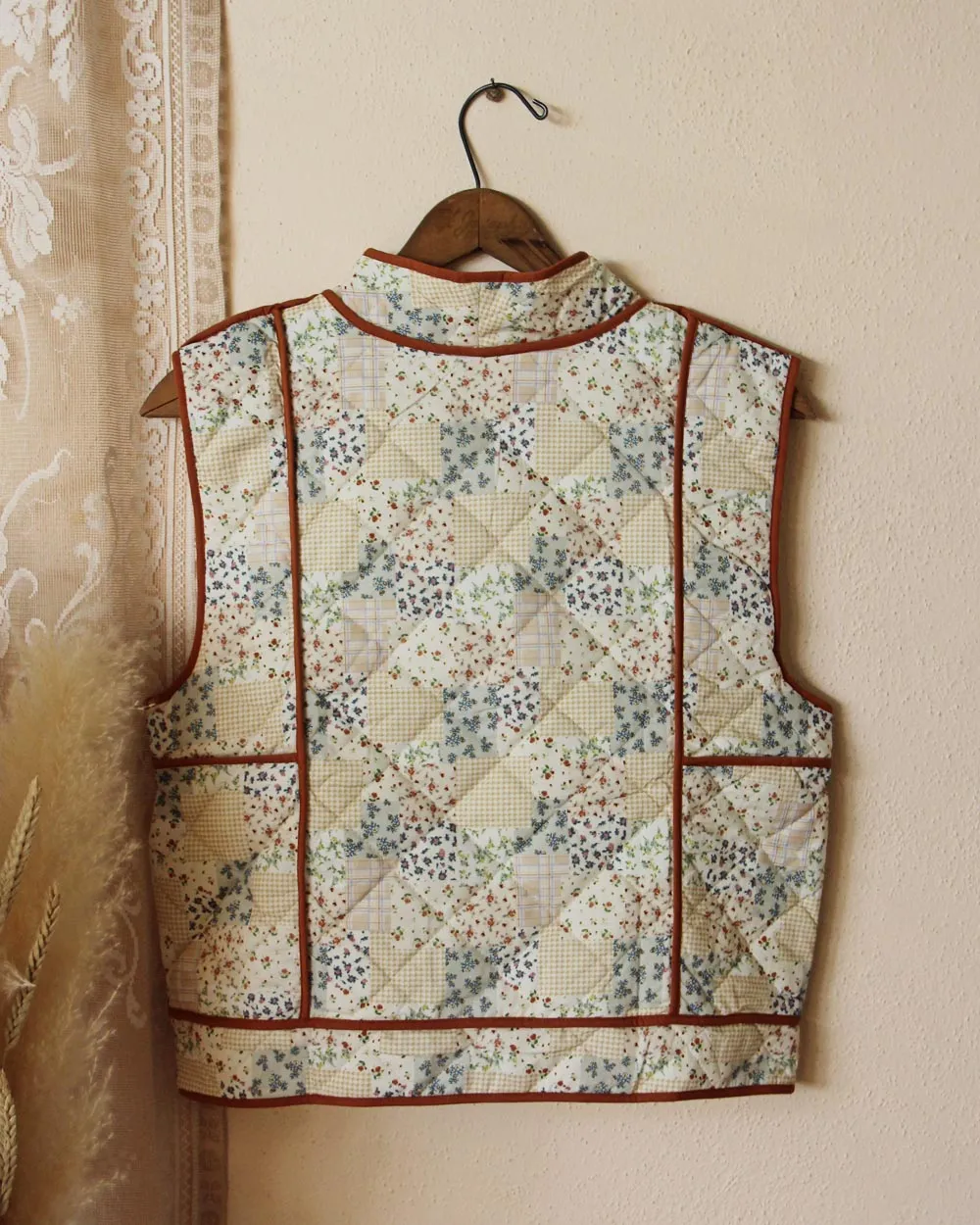 Goldie Quilted Floral Vest