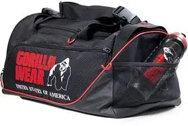 Gorilla Wear - Jerome Gym Bag - Black/Red