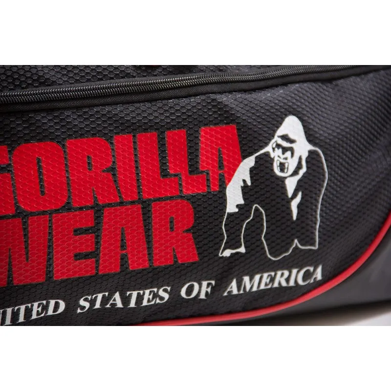 Gorilla Wear - Jerome Gym Bag - Black/Red