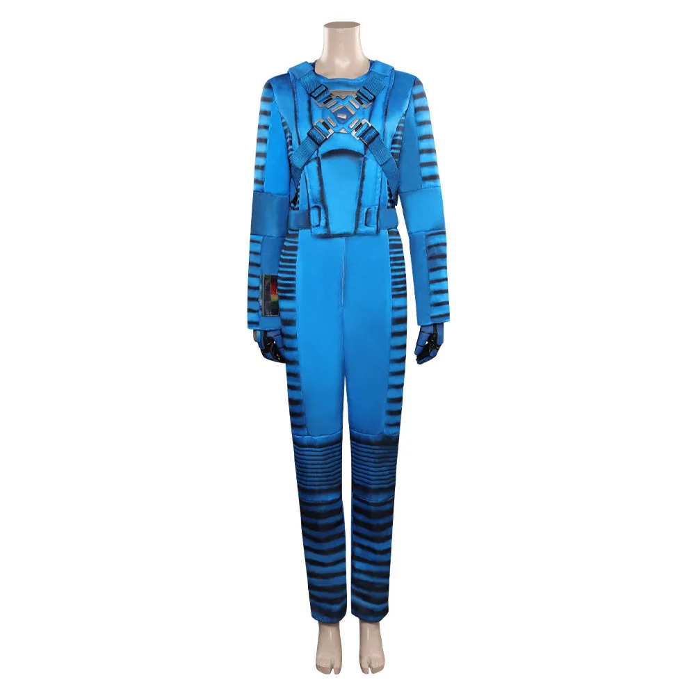 Guardians of the Galaxy Vol. 3  Nebula Space Suit Full Set Cosplay Costume Fancy Outfit Halloween Carnival Suit