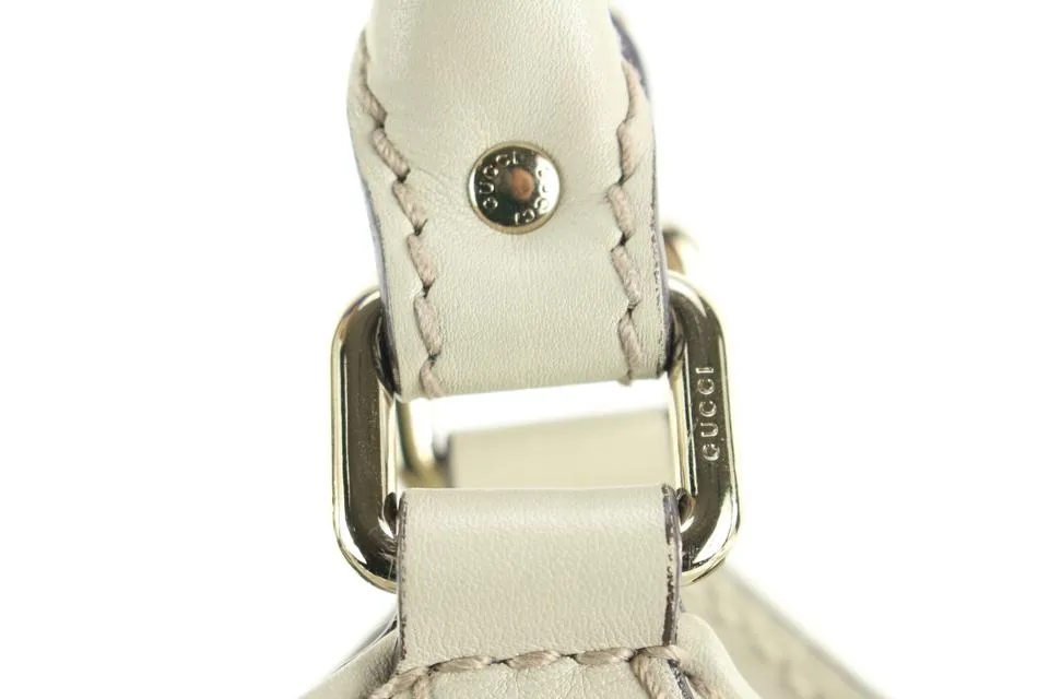 Gucci Beige Guccissima Leather GG Medium Sukey Hobo 74gz429s