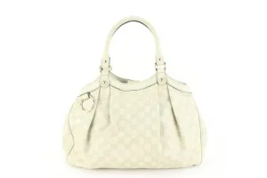 Gucci Beige Guccissima Leather GG Medium Sukey Hobo 74gz429s