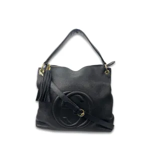 Gucci Black Soho Hobo