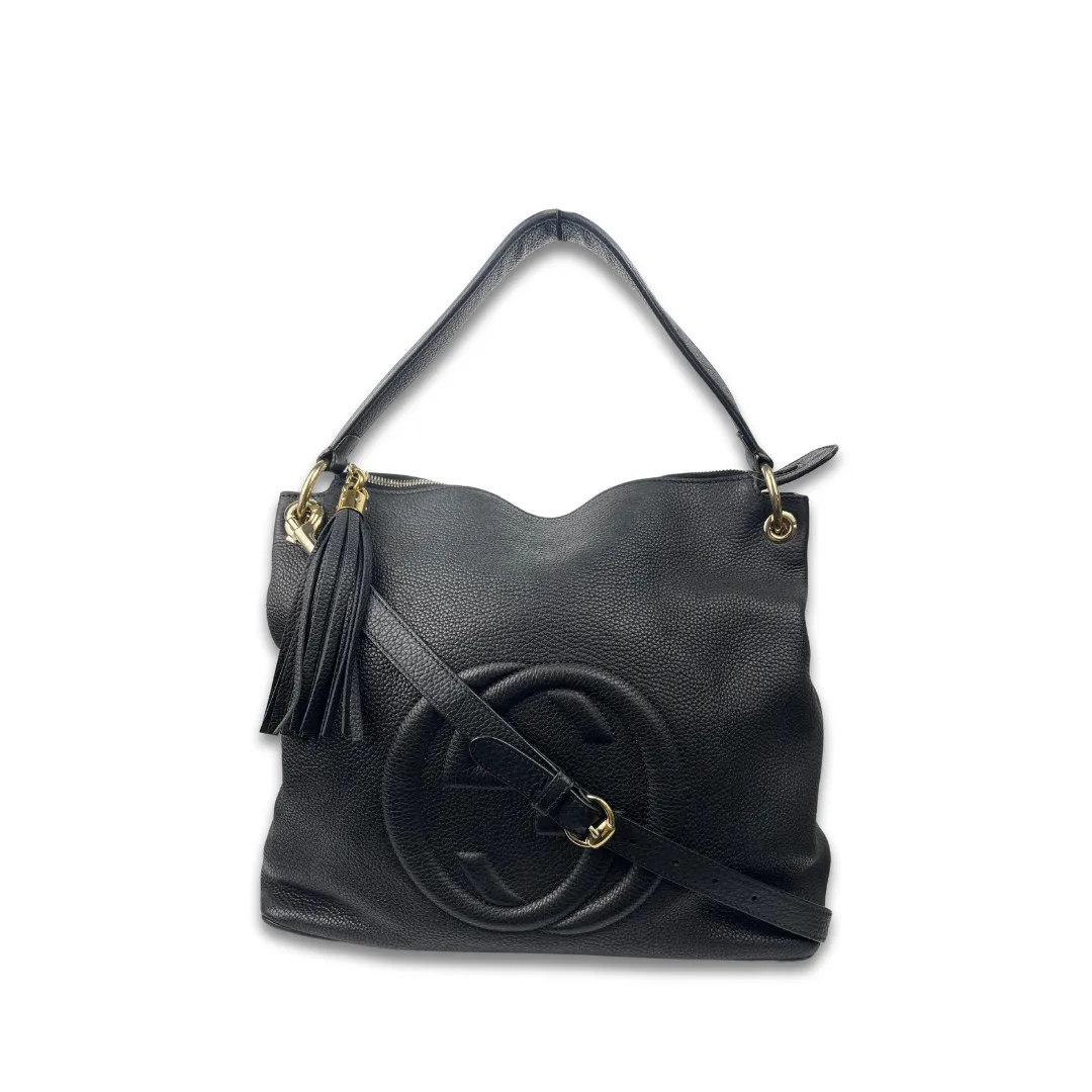 Gucci Black Soho Hobo
