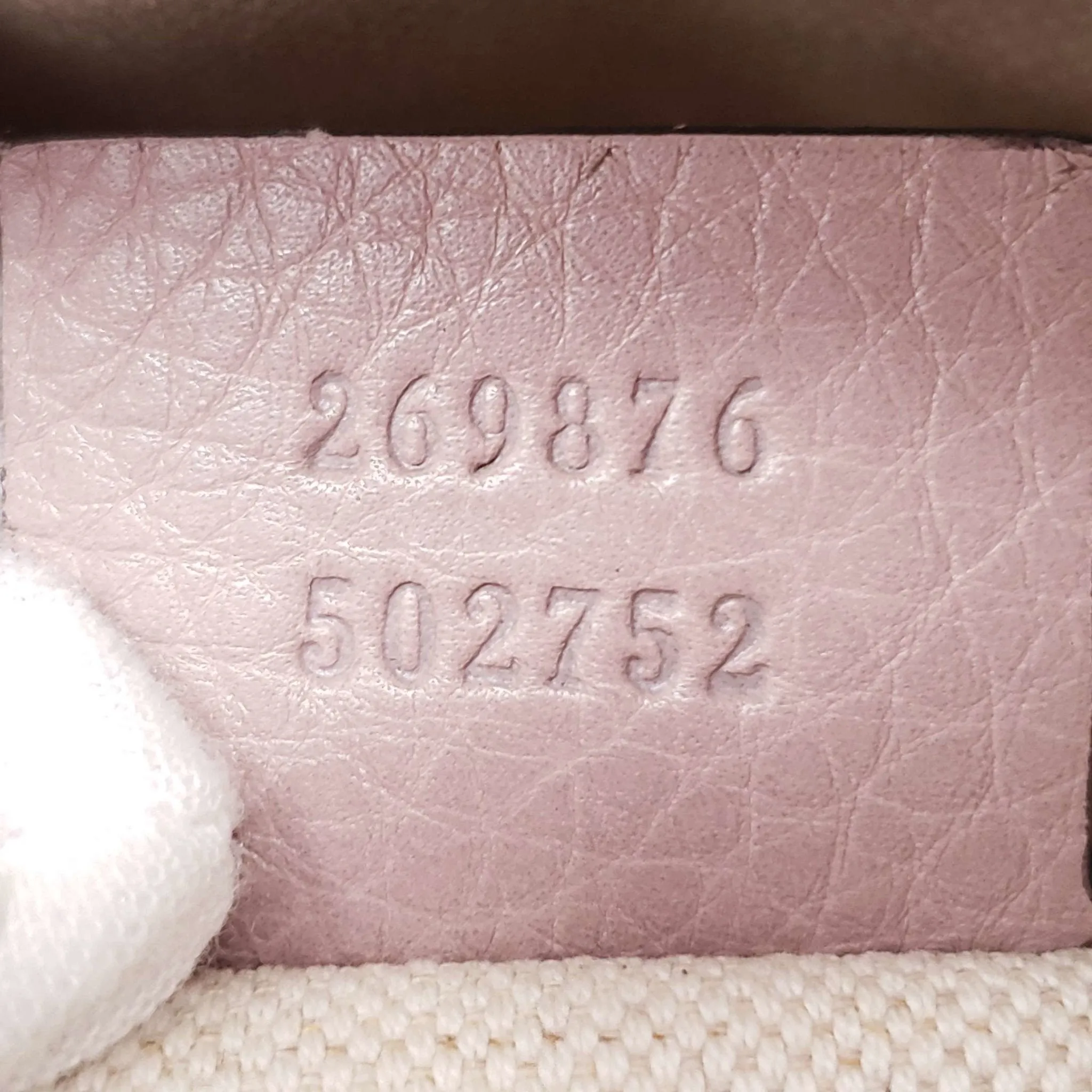 Gucci Canvas Small Vintage Boston Bag