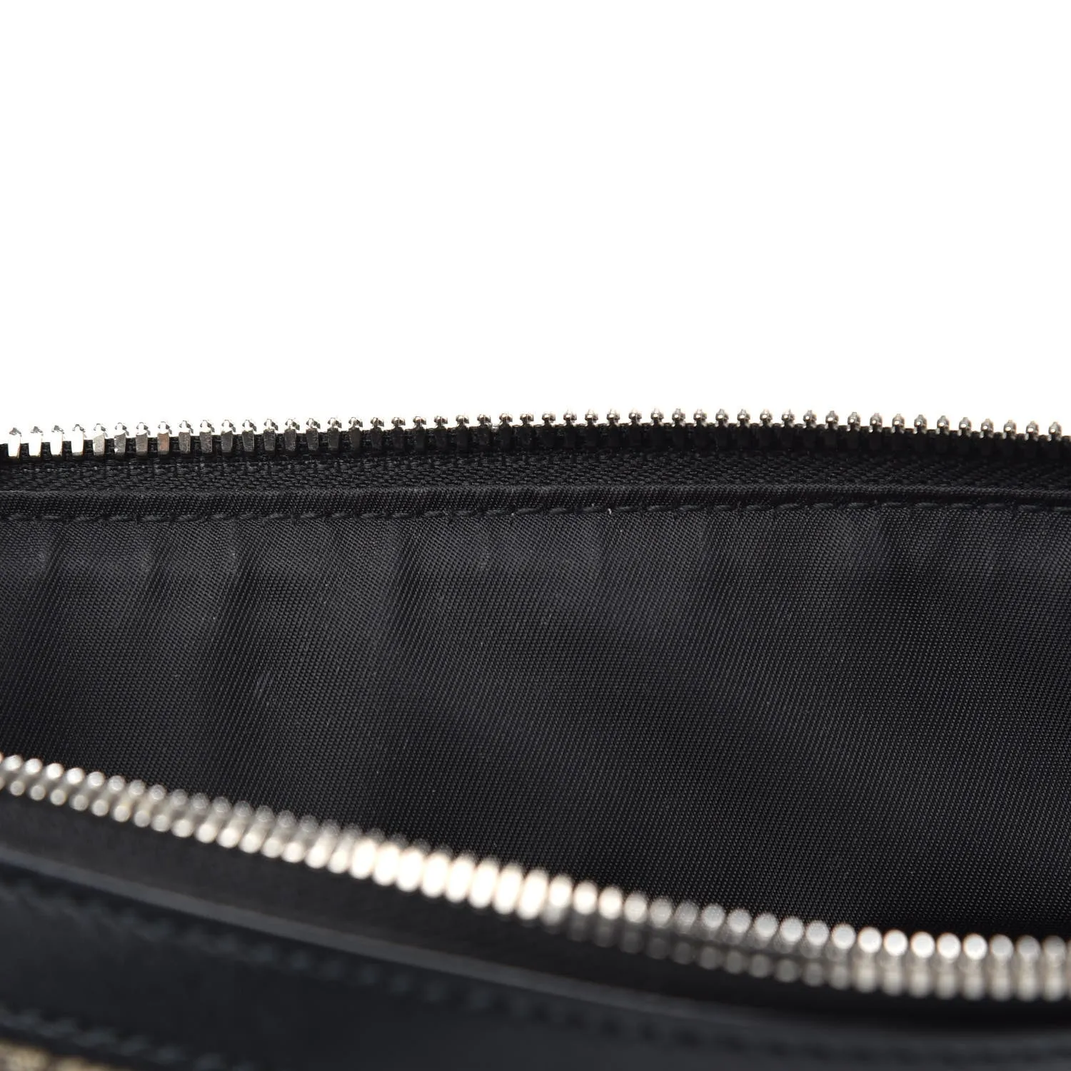 Gucci GG Supreme Monogram Web Messenger Bag in Black