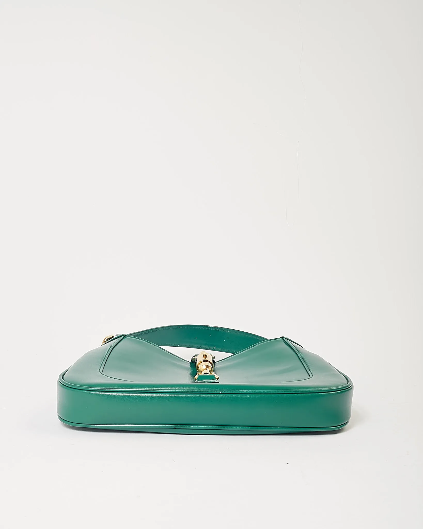 Gucci Green Leather 1961 Jackie Small Hobo Bag