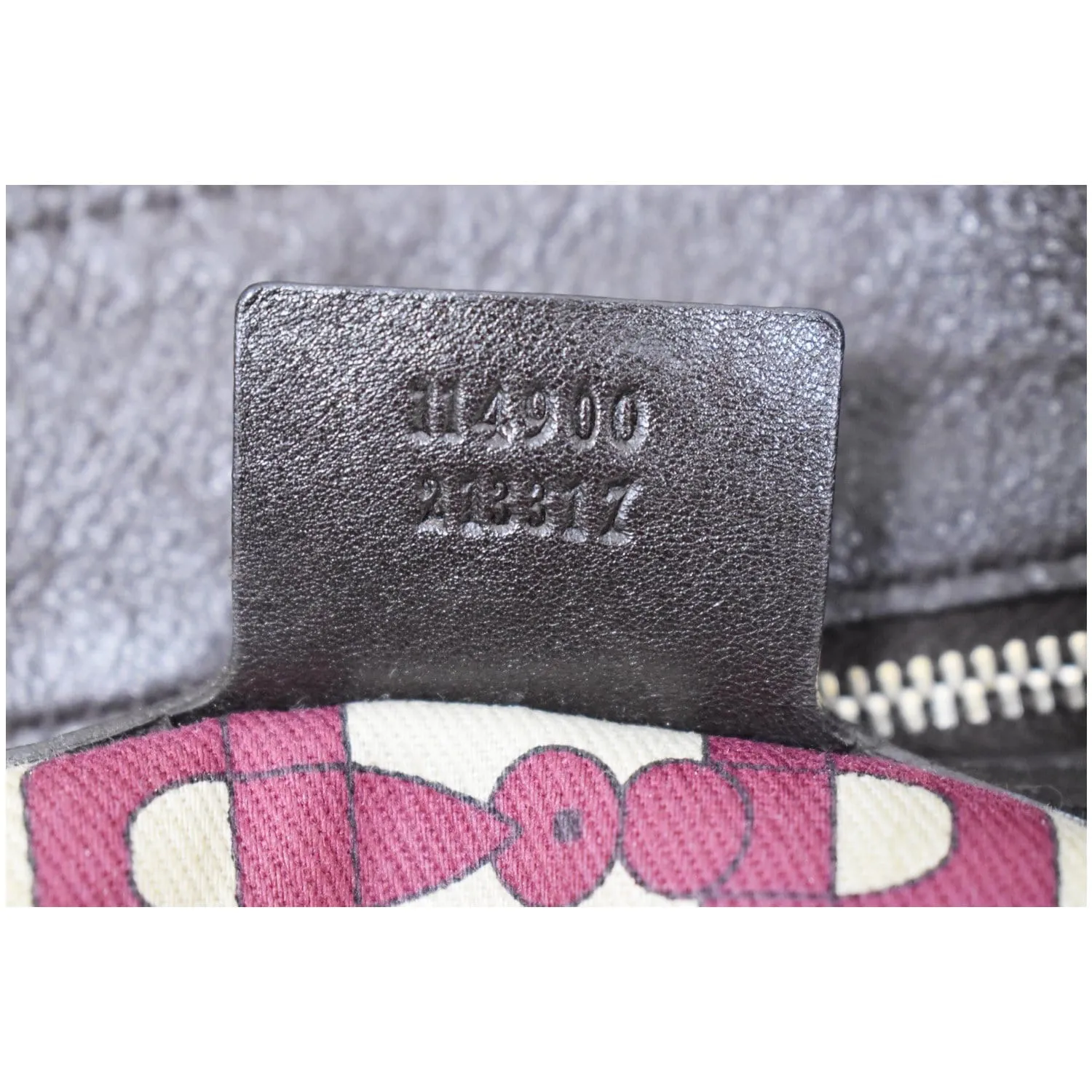 GUCCI Horsebit Large Guccissima Leather Hobo Bag Dark Brown 114900