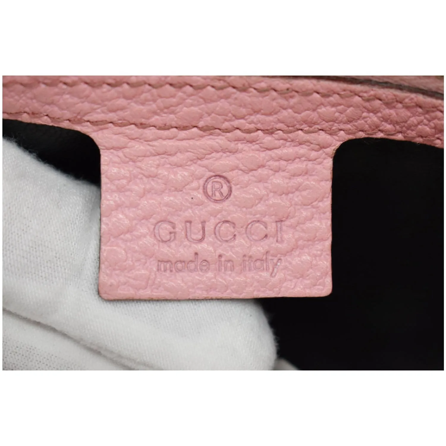 GUCCI Jackie Small Vintage Calfskin Leather Hobo Bag Pink 137335