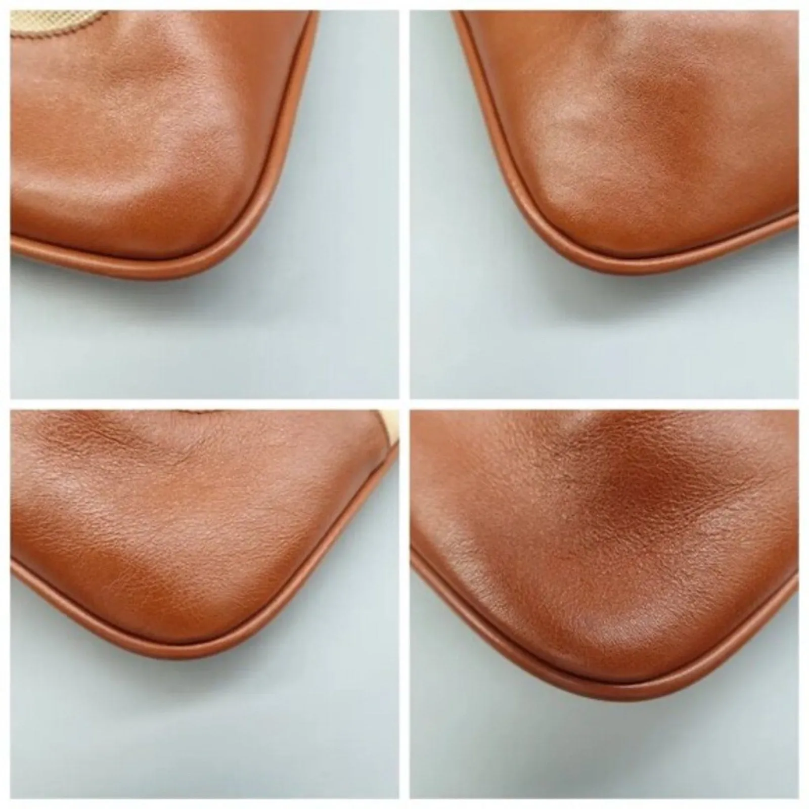 GUCCI Ophidia Beige Cloth Satchel