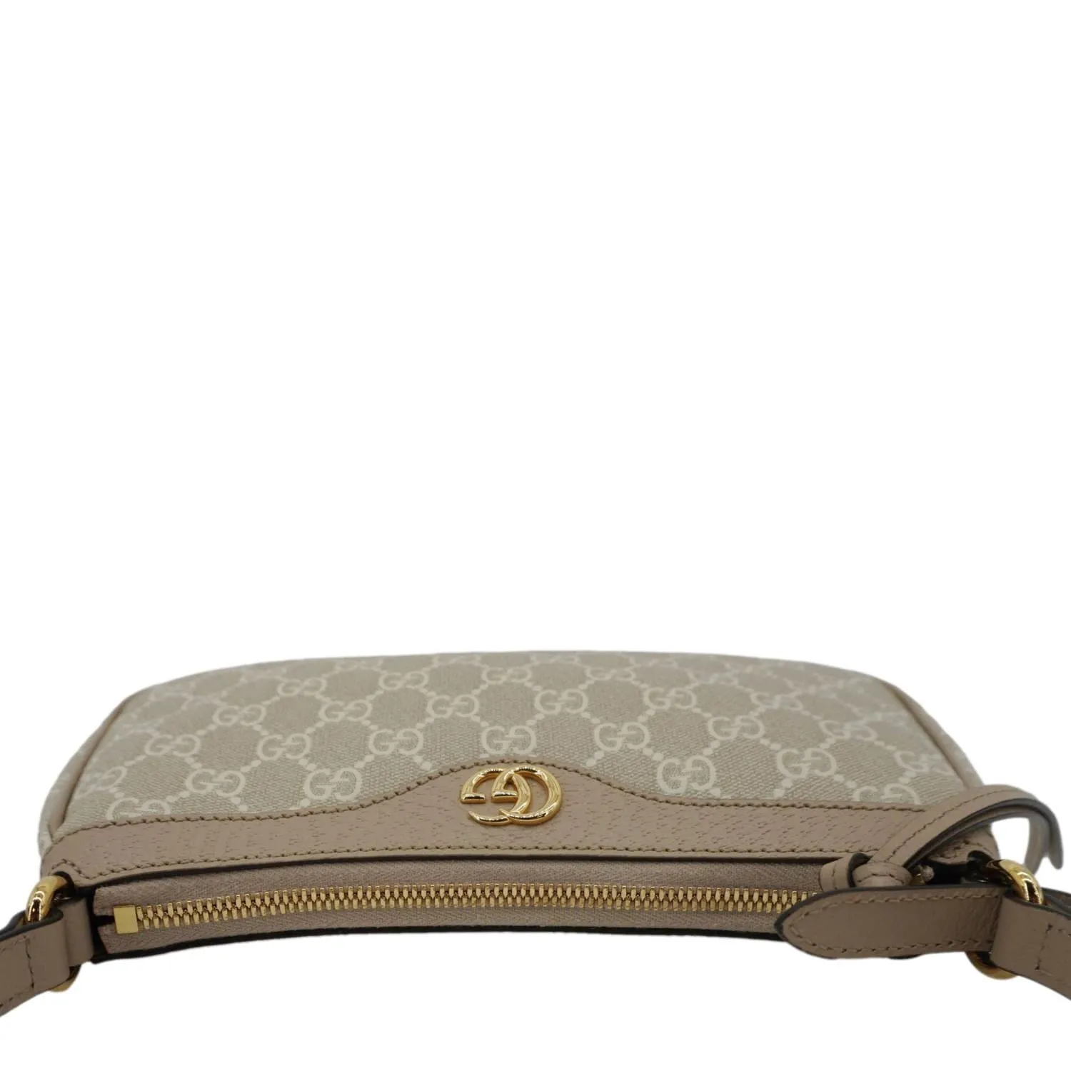 GUCCI Ophidia Small GG Supreme Canvas Hobo Bag Beige 735145