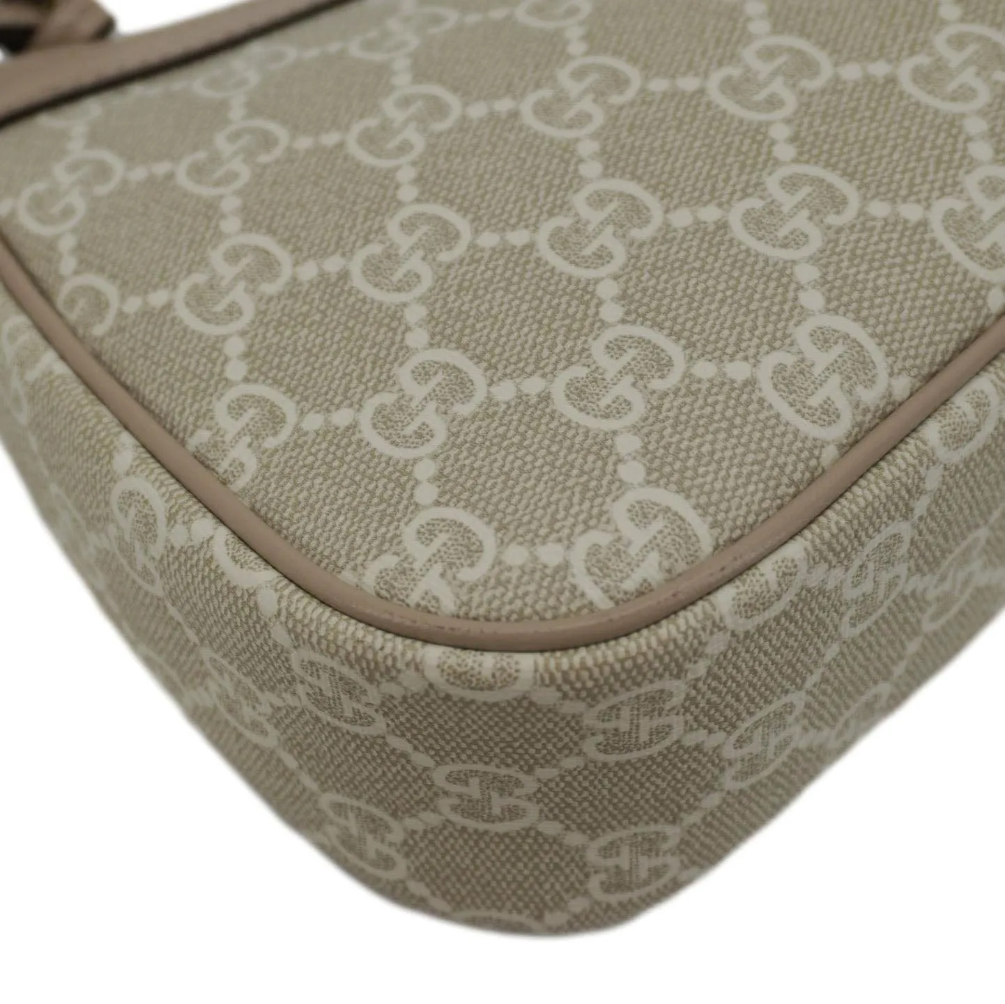 GUCCI Ophidia Small GG Supreme Canvas Hobo Bag Beige 735145