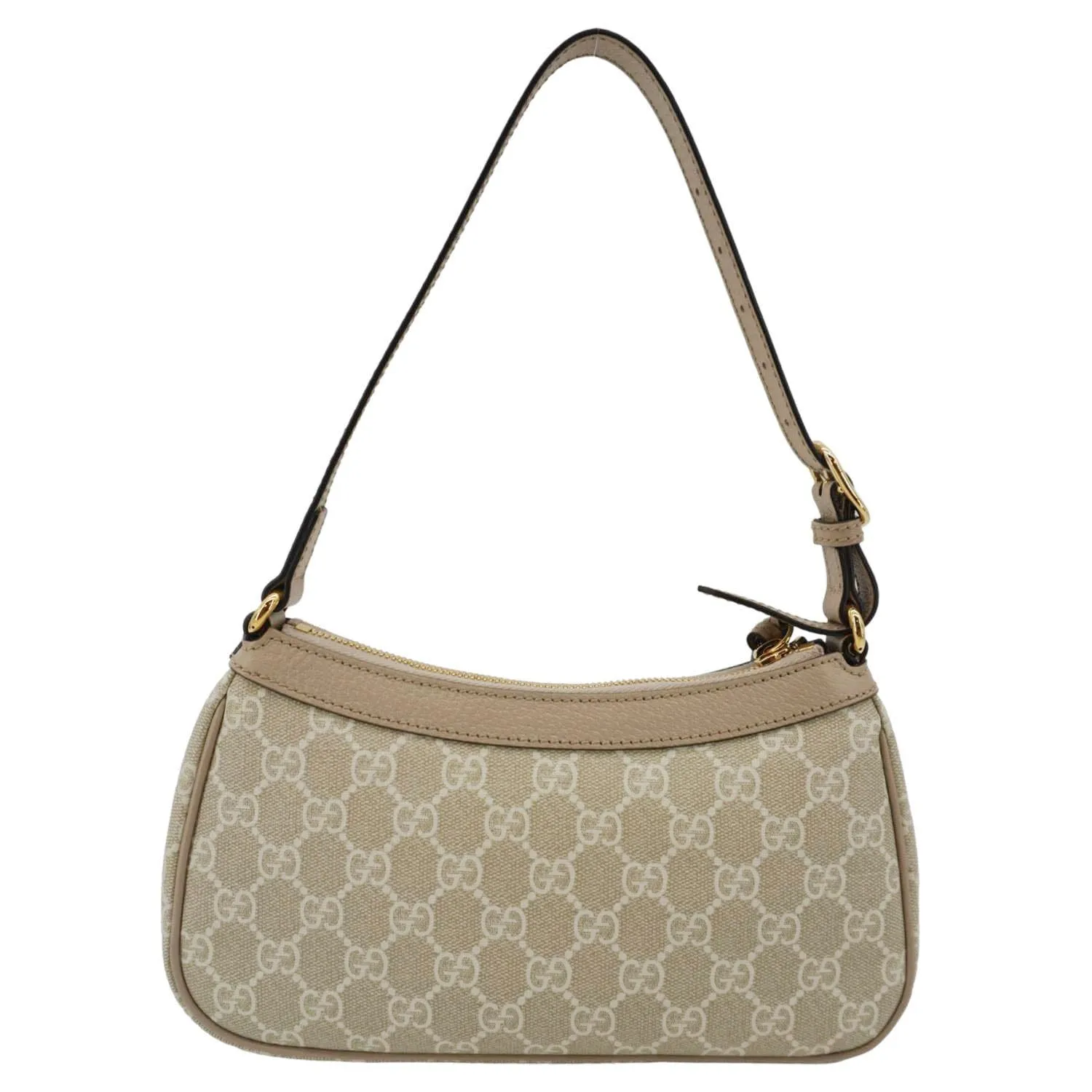 GUCCI Ophidia Small GG Supreme Canvas Hobo Bag Beige 735145
