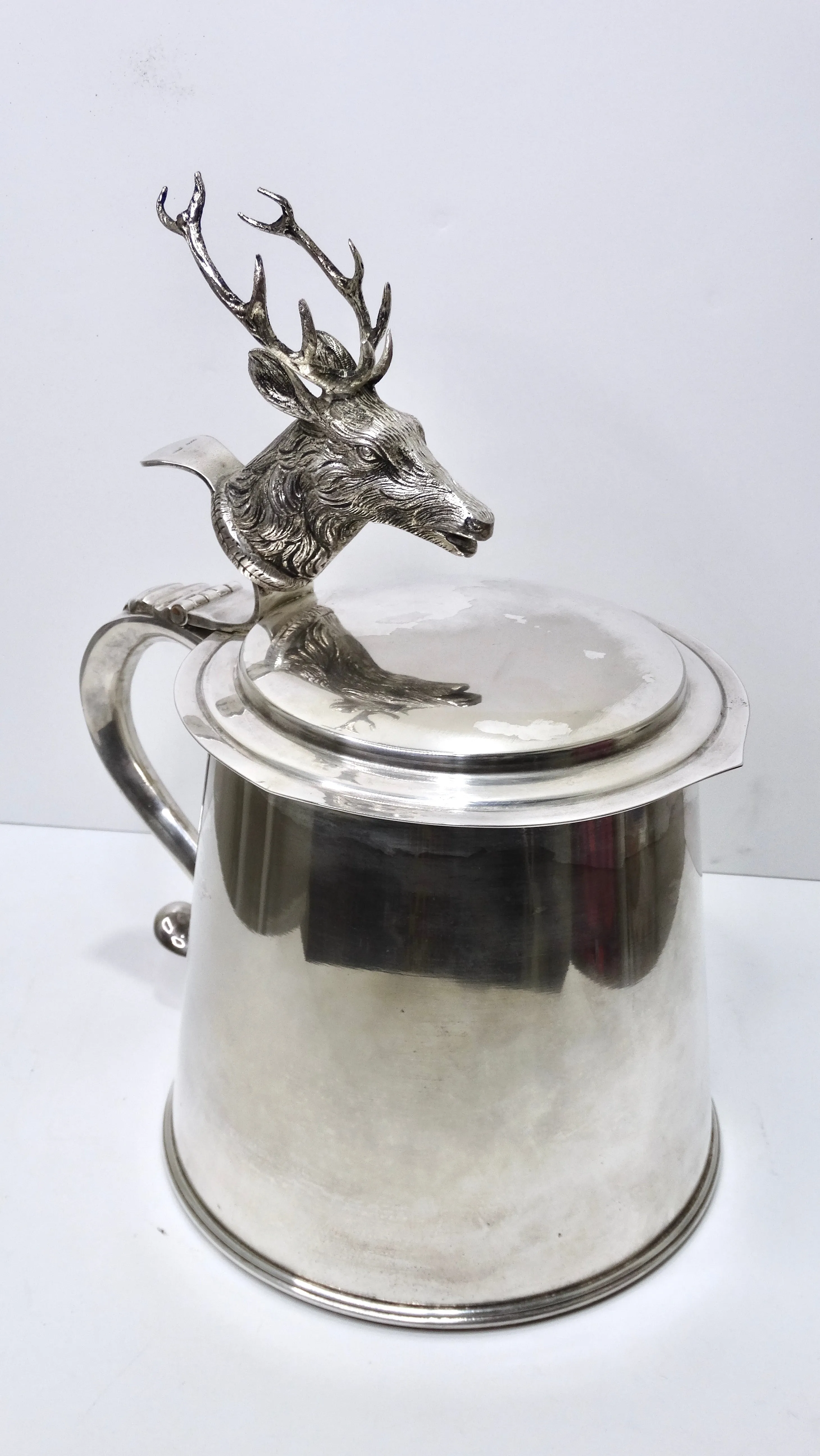 Gucci Silver Stag Stirrup Set of 8 Cups and Ice Bucket