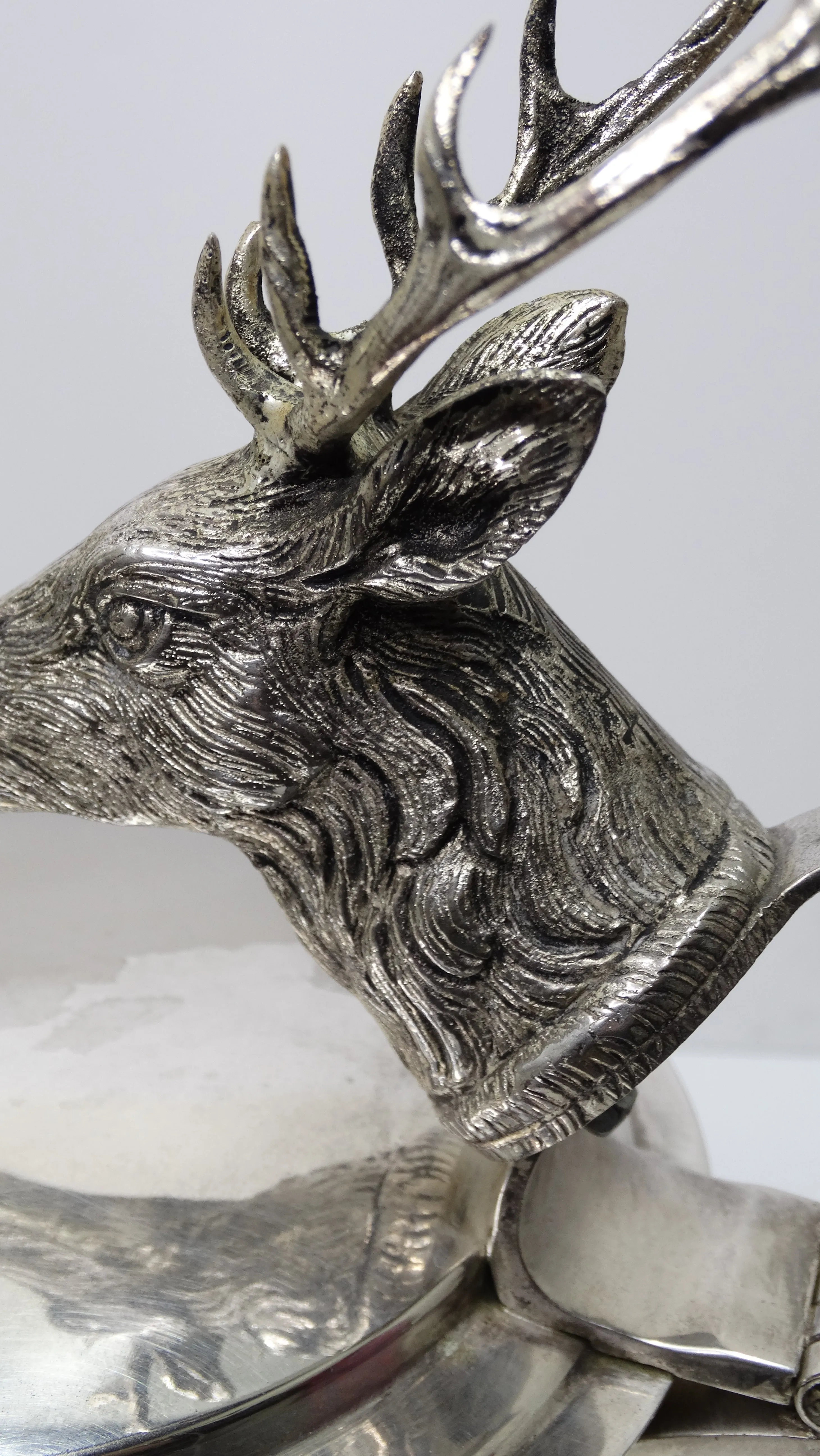 Gucci Silver Stag Stirrup Set of 8 Cups and Ice Bucket