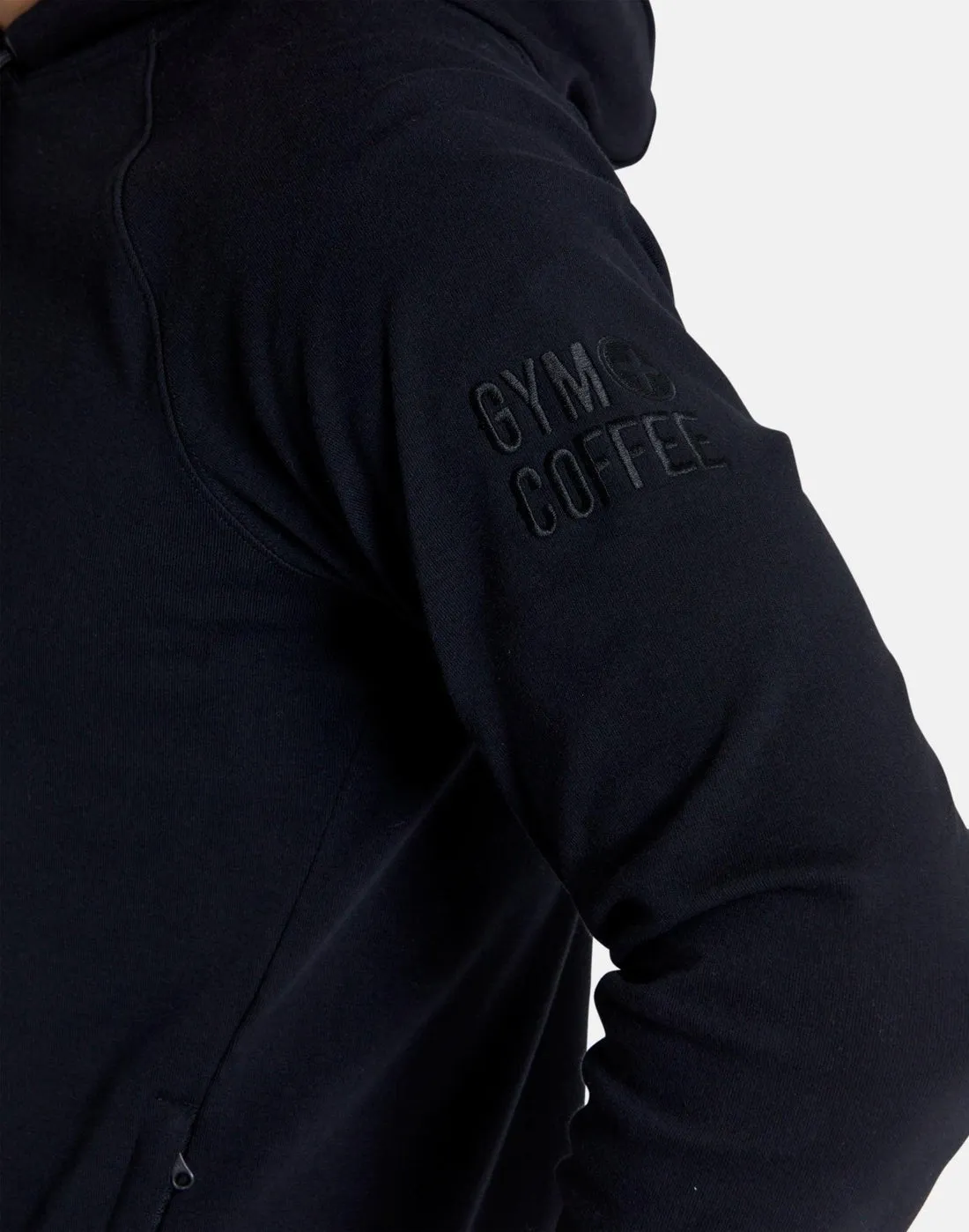 Gym Coffee Chill Hoodie (Mens) - Black