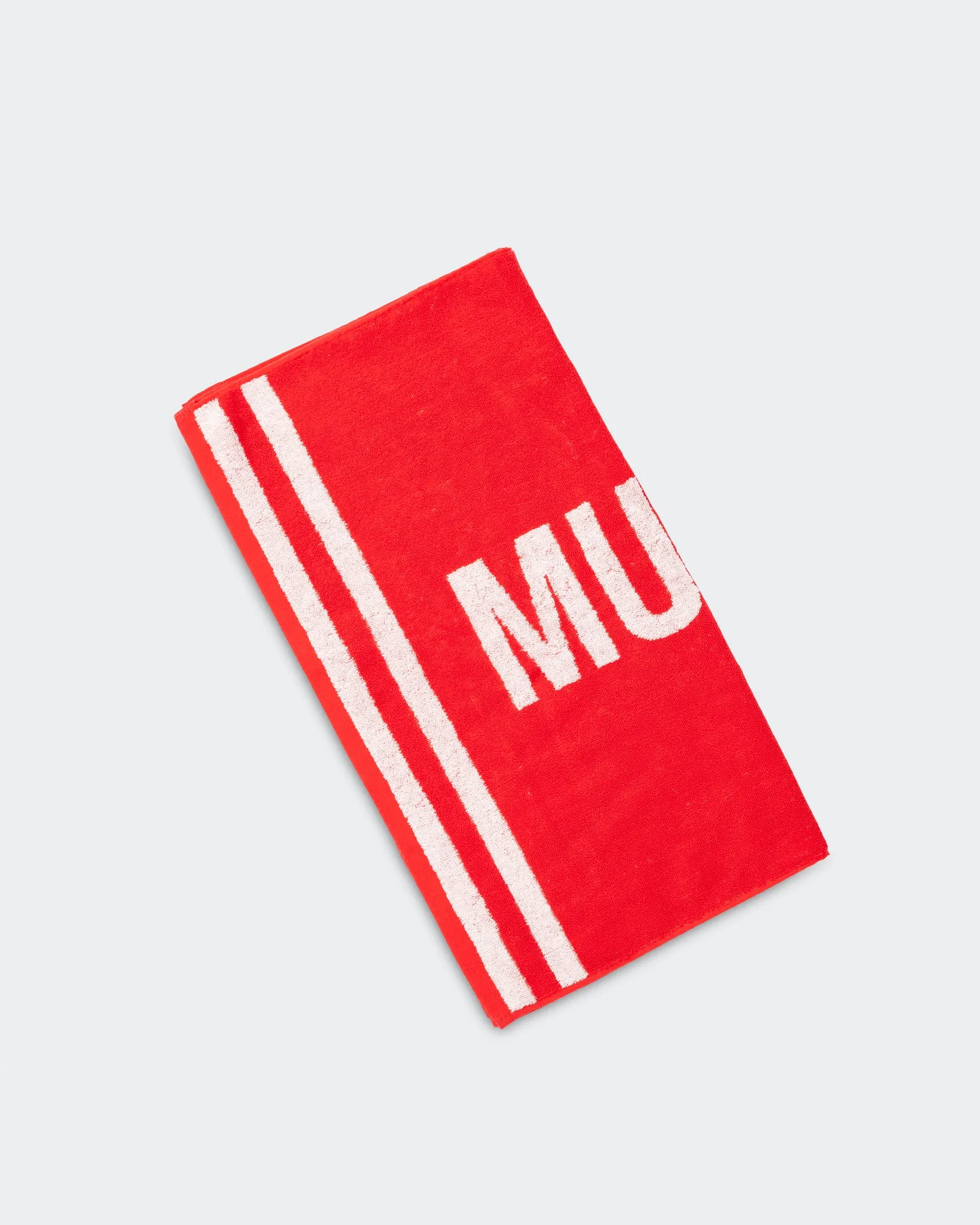 Gym Towel - Chilli/ White