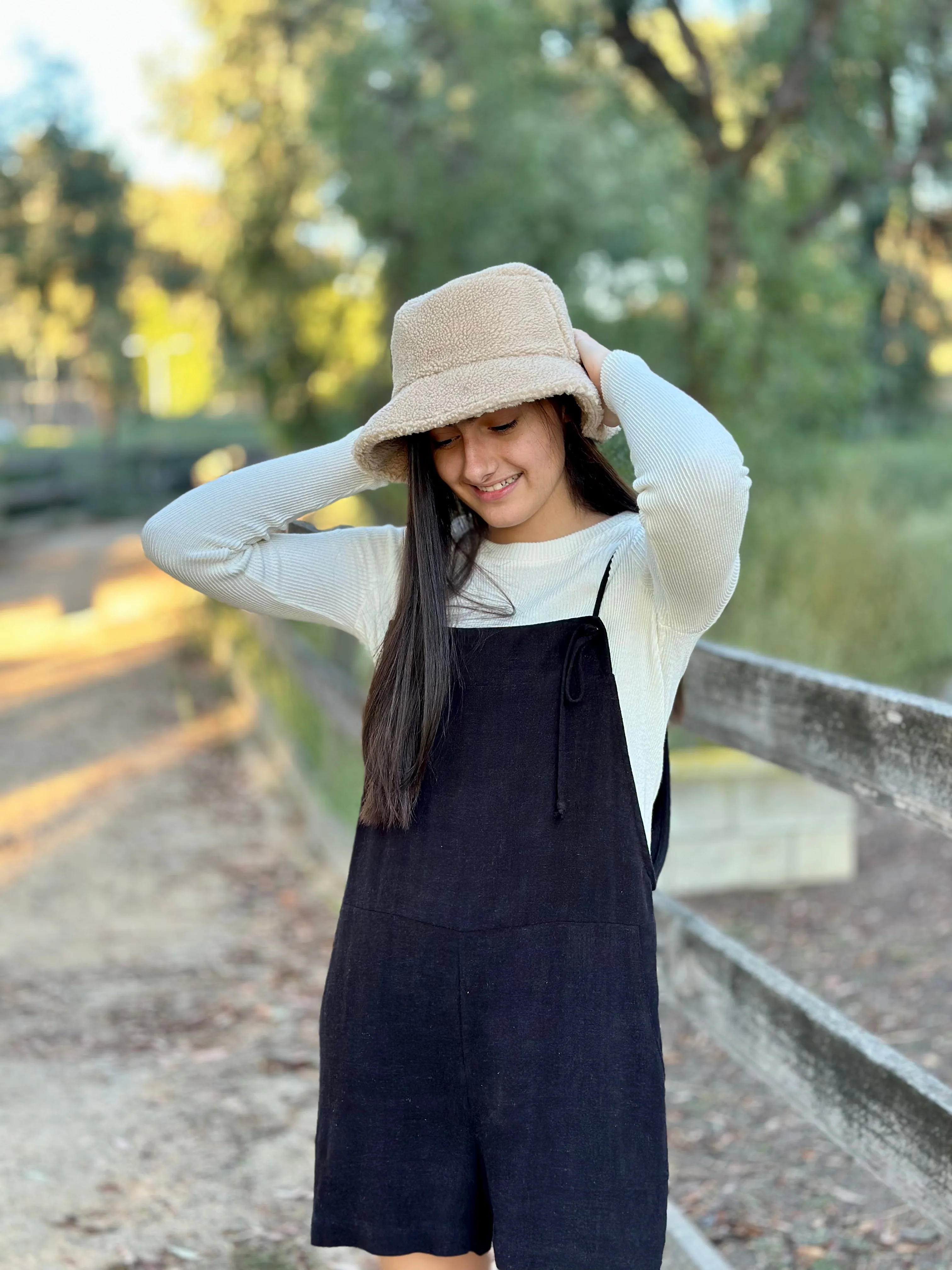 H53 FLEECE BUCKET HAT